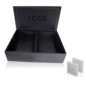 The Black Stone Sample Box Contains 2 Marble Samples