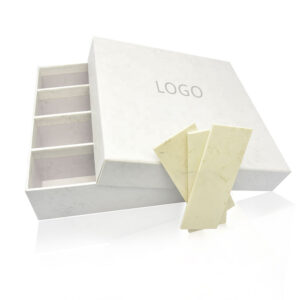 Stone Tile Sample Display Box White With Logo