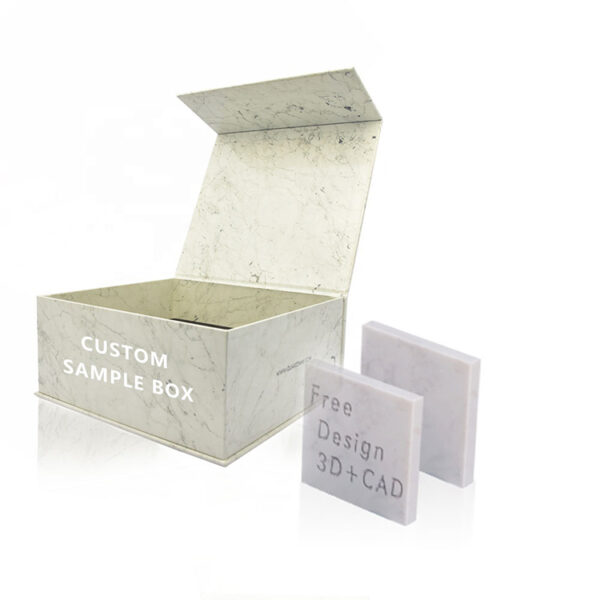 New Quartz Stone Tile Sample Display Box Case