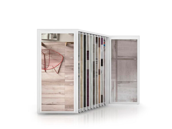 Sliding Display Unit For Displaying Ceramic Floor And Wall Tiles