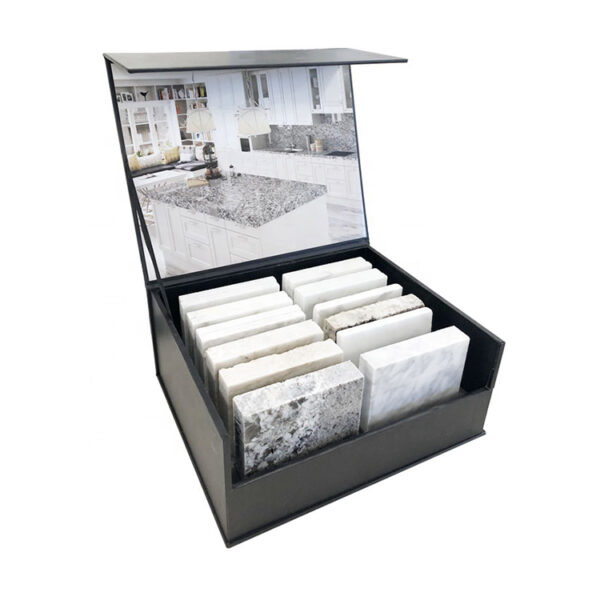 High-quality Cardboard Box For Quartz Stone Granite Sample Display