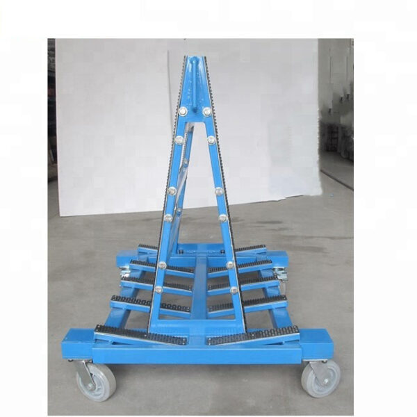 Double Side Granite Steel A-frame Rack For Display And Storage Slabs