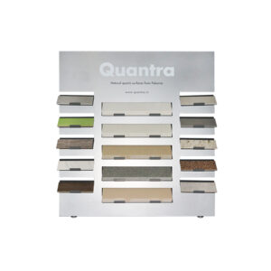 Custom Quartz Stone Marble Countertop Display Rack