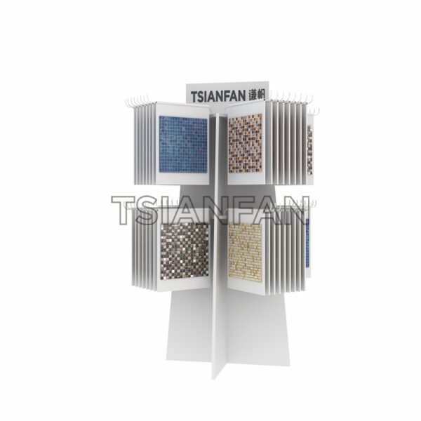 Mosaic Tile Sample Display Stand With Pulley Metal Stand MF006