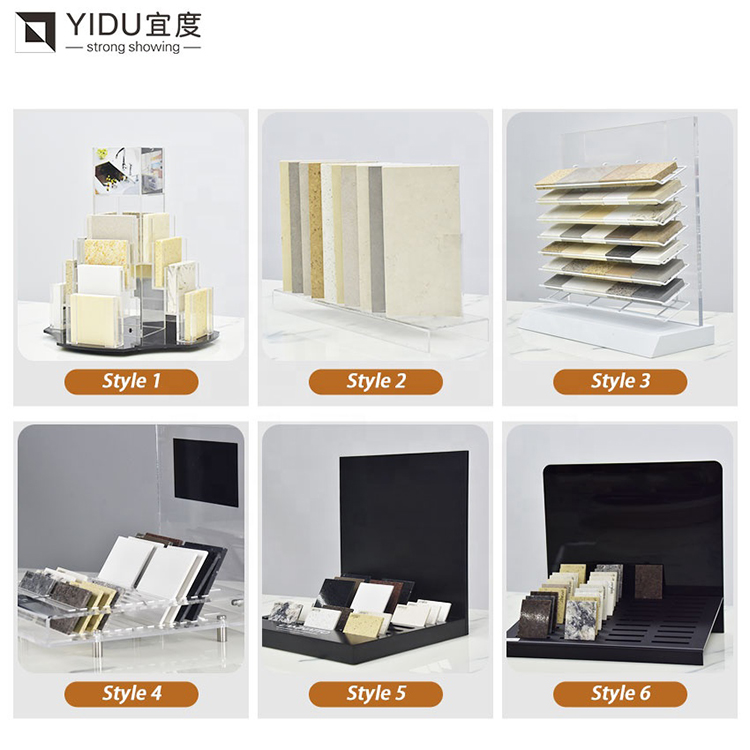 Ceramic Tile Marble Quartz Stone Countertop Display Racks Wholesale