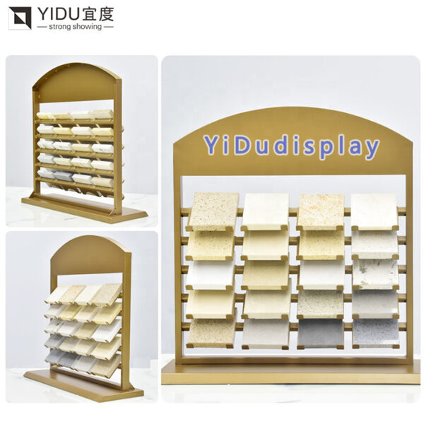 Quartz Stone Display Rack,Quartz Stone Desktop Display Rack Wholesale Customization