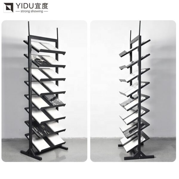 High Quality Floor Standing Tile Display Rack