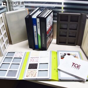 Granite Sample Display Book,3 Pages - YiDuDisplay