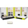 Portable Cardboard Granite Sample Book With Handle