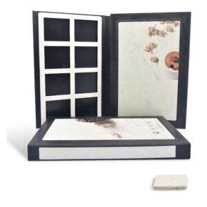 New Quartz Sign Stone Tile Sample Folder