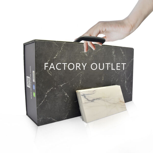 Portable Cardboard Stone Sample Display Box