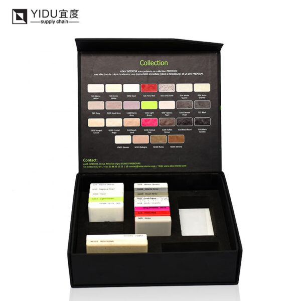 Customized Exquisite Stone Sample Packaging Box