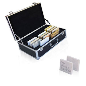 Quartz Stone Sample Display Suitcase