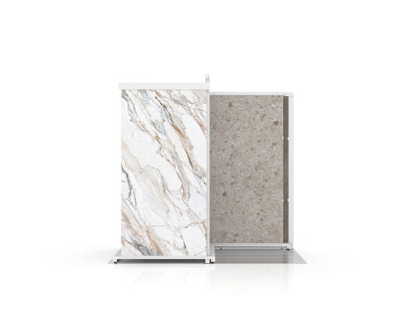 Hot Selling Large Slab Ceramic Tile Sliding Display Stand