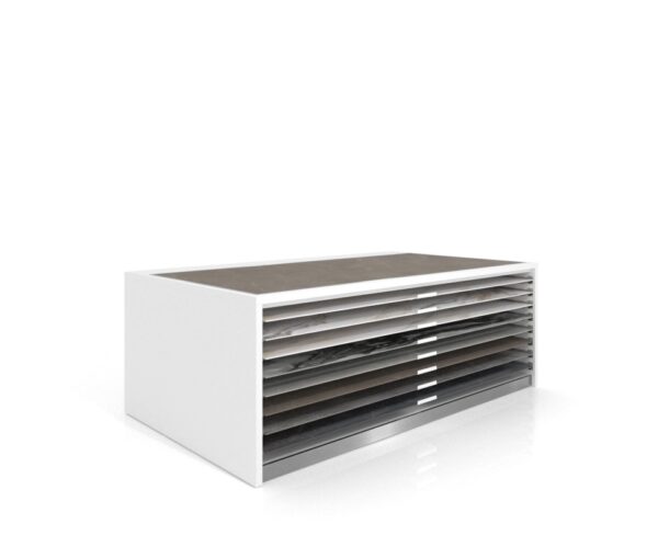 Drawer Unit For The Display Of Ceramic Floor Tiles, 8 Removable Trays