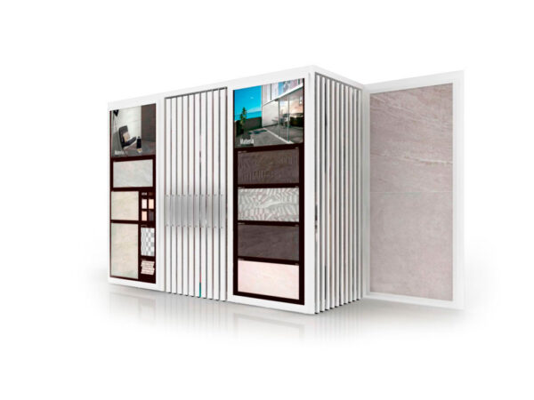 Combined Floor And Wall Tile Display Display Rack