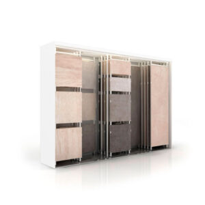 Sliding Ceramic Tile Display Combination Display Rack