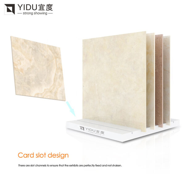 Simple Ceramic Tile Display Stand For Showroom Display