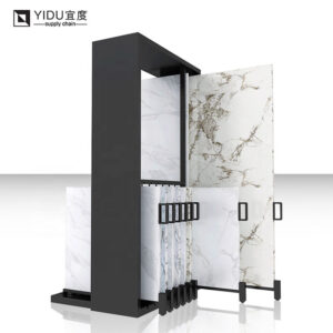 Hanging Push-pull Sliding Tile Display Rack, High-quality Stone Display Rack