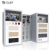 Retail Push-pull Hanging Display Rack Metal Tiles Display Showroom