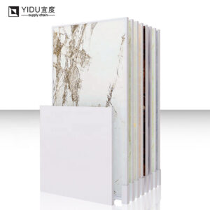 Wholesale Ceramic Tile Sliding Display Rack Exhibition Hall Display