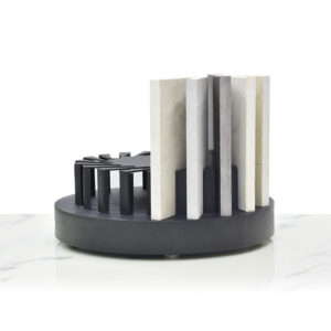 Countertop Spinner Display Rack For Display Quartz Stone Marble Tile Granite Shelf