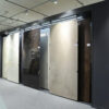 Large Tile Modular Display System, Tile Panel Sliding Display Rack