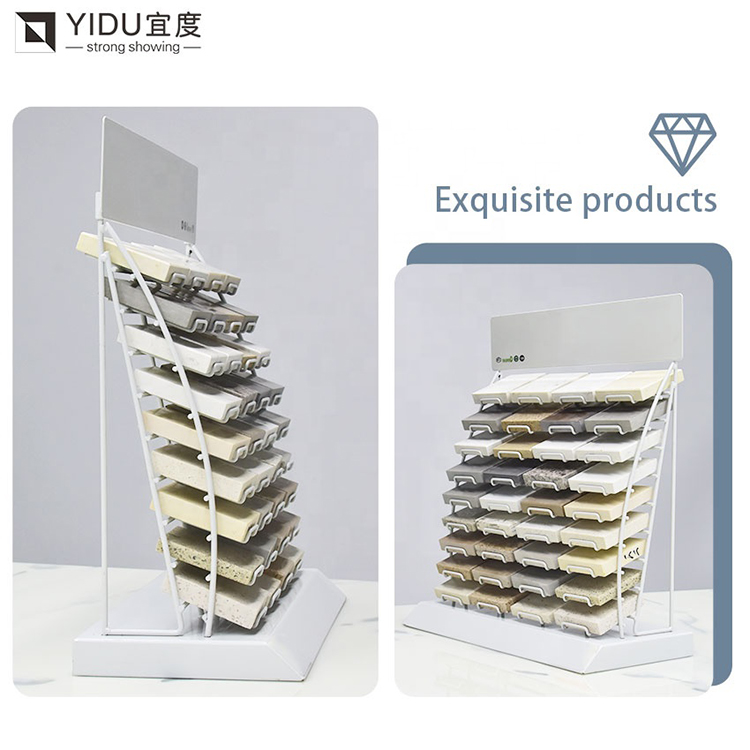 Countertop Stone Display Rack Wholesale, Quartz Stone Marble Tile Shelf