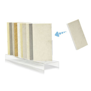 Tabletop Acrylic Display Stands For Marble Quartz Stone Ceramic Tile Display