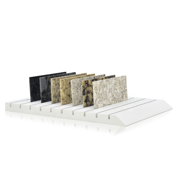 Quartz Stone Tabletop Display Stand