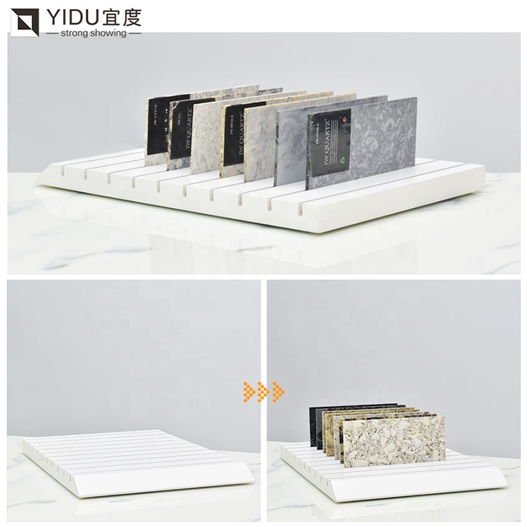 Quartz Stone Tabletop Display Stand