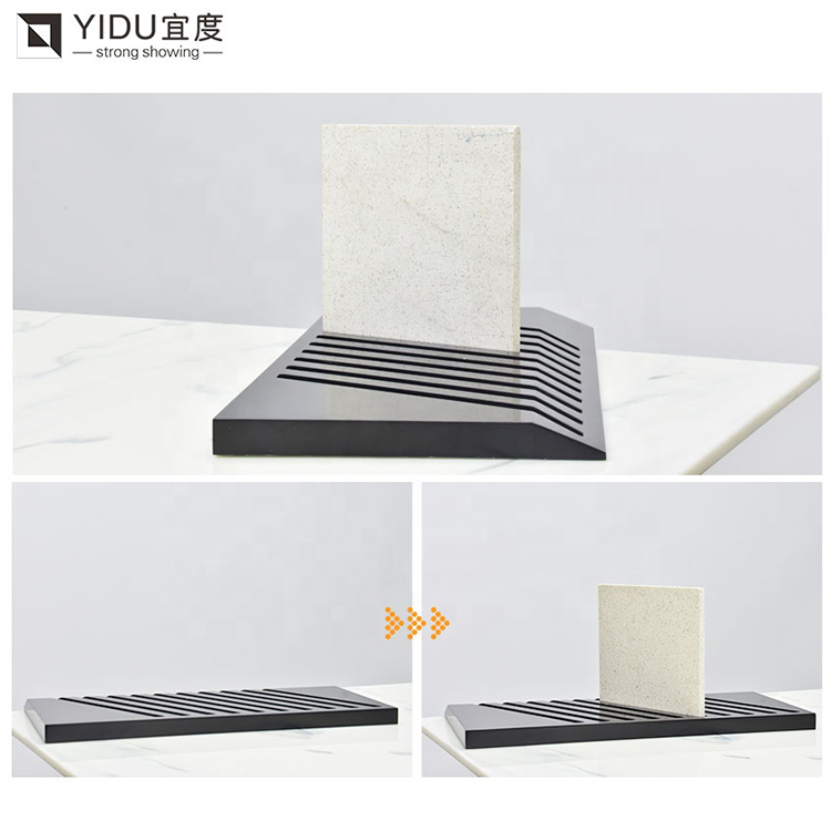 Quartz Stone Tabletop Display Stand