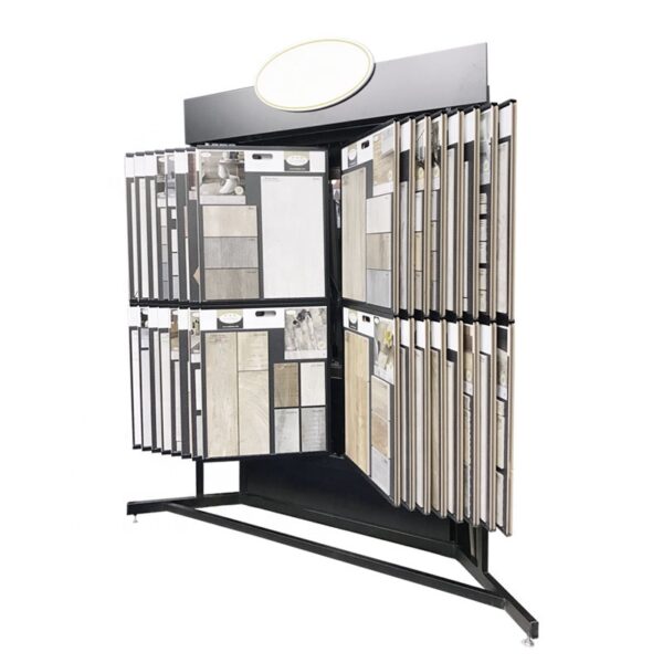 Tile Sample Display Rack Flip Marble Quartz Stone Display Rack