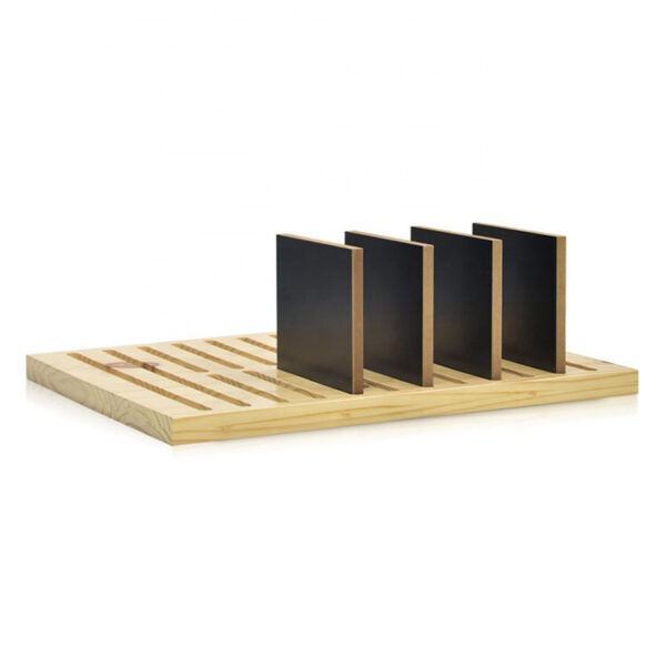 Wooden Counter Display Stands For Wooden Floor Tile Display