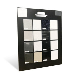 Custom Mdf Board Granite Tile Sample Hanging Display Board