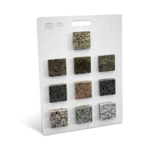Portable Mosaic Tile Marble Sample Mdf Panel Display Board