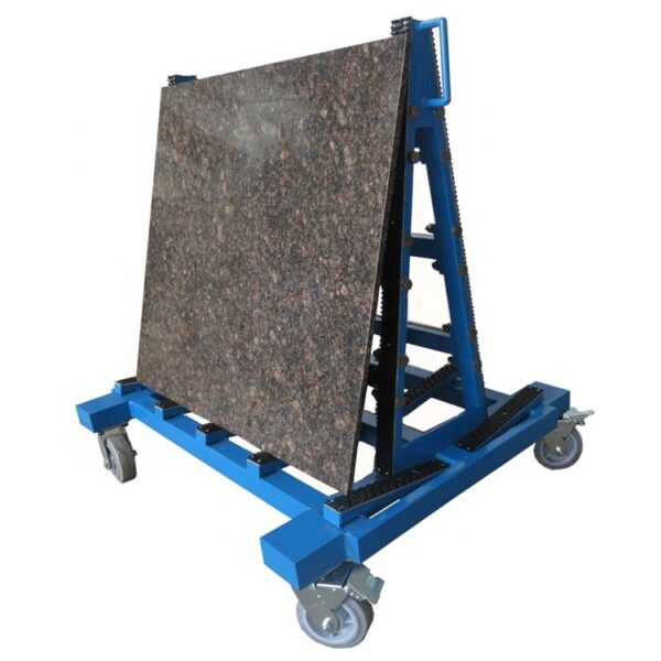 Double Side Granite Steel A-frame Rack For Display And Storage Slabs