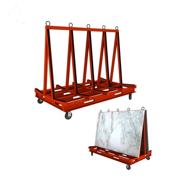 Stone Transportation Frame For Mable Granite Slab Glass A Frame Storage Rack