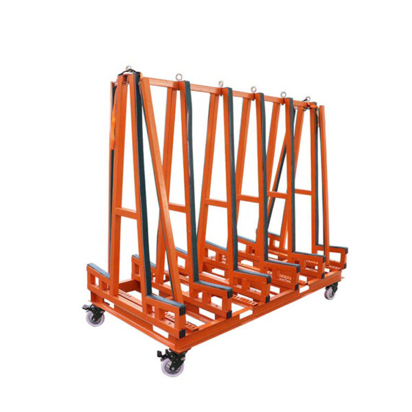 Stone Transportation Frame For Mable Granite Slab Glass A Frame Storage Rack