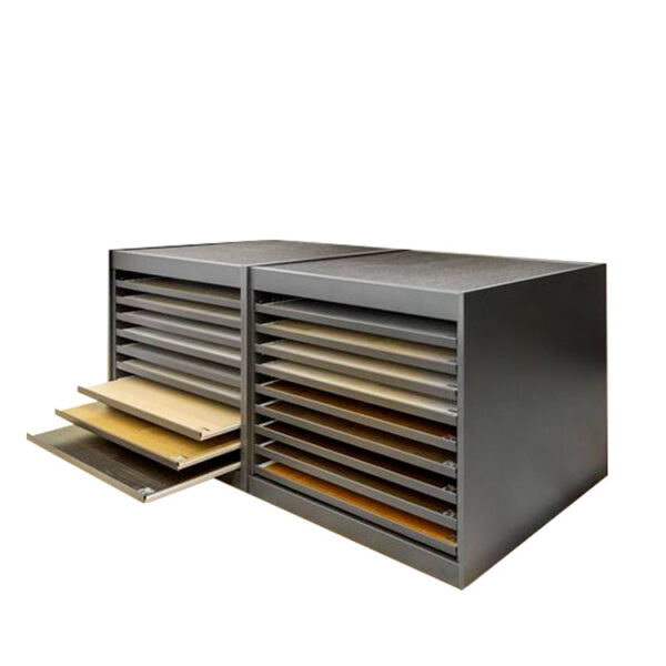 Sliding Tile Drawer Display Rack Granite Sample Rack