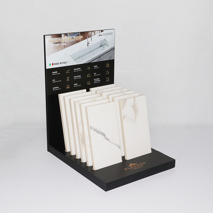 Quartz Stone Counter Display Rack Case