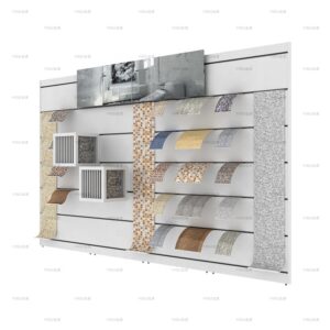 Exhibition Hall Mosaic Tile Display Rack