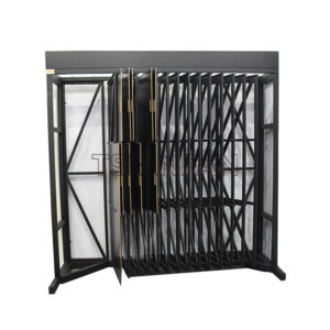 Mosaic Tile Board Flip Metal Display Rack For Showroom Display MF008