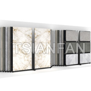 Granite Slab Sliding Display Stand,Sintered Stone Display Rack