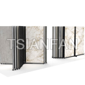 Sintered Stone Display Rack Tile Large Slab Push-pull Shelf