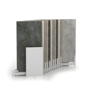 Porcelain Tiles Sliding Display Rack