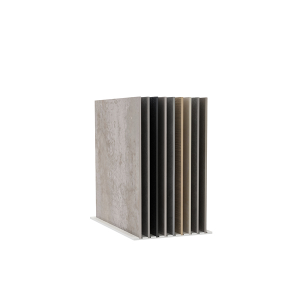 Vertical Tile Display Stand For Showroom