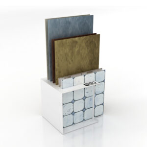 Tile Mosaic Sample Pull-out Display Stand