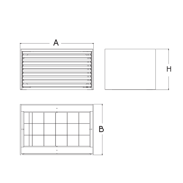 Showroom Porcelain Tile Push-pull Display Cabinet