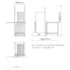Sliding Display Stand For Porcelain Tiles